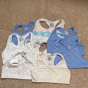 8 girls Cat & Jack sports bras